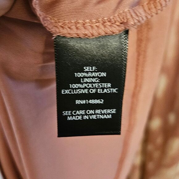 Torrid Midi Challis Smocked Tie Dye Dress - Picture 7 of 9